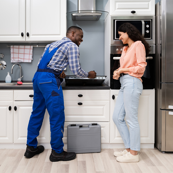 can you provide an estimate for cooktop repair before beginning any work in Rives